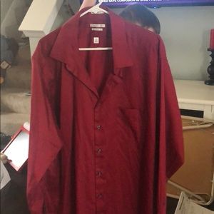 Red Dress Shirt  like new